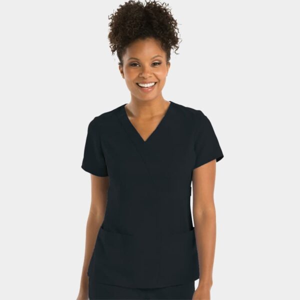 Flame-Retardant-Doctors-and-Nurses-Work-Clothes-1 Flame Retardant Women Hospital Staff Uniform Short Sleeve ASTM E2149 Verified Supplier
