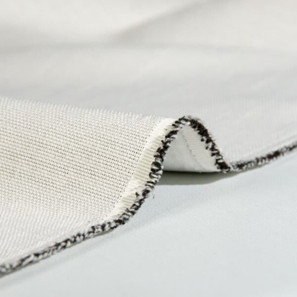 DSC_7682 Flame Retardant Faux Linen Dimout Fabric for Curtain, 300cm Width