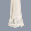 Inherent-Flame-Retardant-Begoodtex-03510 Permanent Flame Retardant Embossing Fabric for Curtains in White, 300cm Width