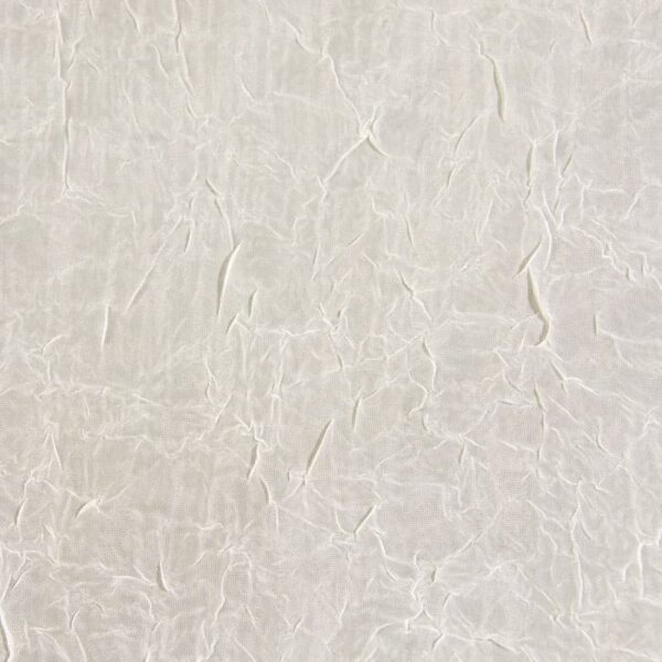 Inherent-Flame-Retardant-Begoodtex-03534-1 Permanent Flame Retardant Embossing Fabric for Curtains in White, 300cm Width