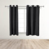 Flame-Retardant-Begoodtex-5-2 Permanent Flame Resistant Blackout Curtains Drape for Living Room, 6 Silver Grommet