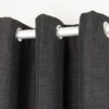 Flame-Retardant-Begoodtex00134 Permanent Flame Resistant Blackout Curtains Drape for Living Room, 6 Silver Grommet