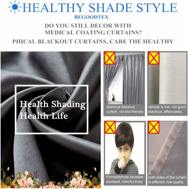 Flame-Resistant-Dimout-Blackout-Curtains-Black-04 Begoodtex® Flame Resistant Dimout Curtains with Silver Grommets, 1 Panel