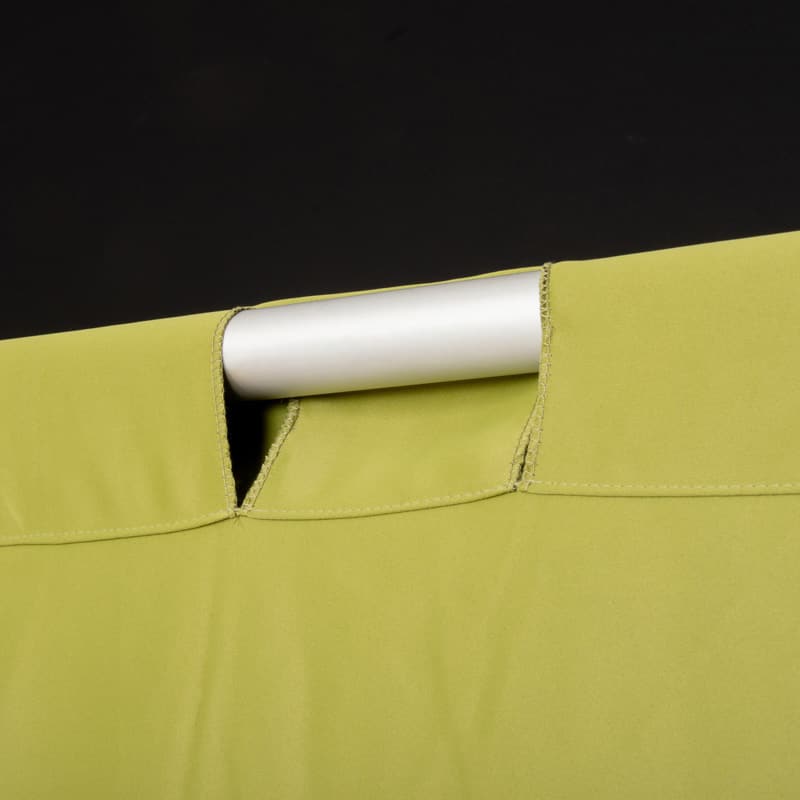 Begoodtex - Tissu ignifugé - 05302 Fond de scène en polyester ignifugé avec œillets pour tringle et protection UV pour la décoration événementielle | 6 m × 2,8 m | EN 13773 Classe 1
