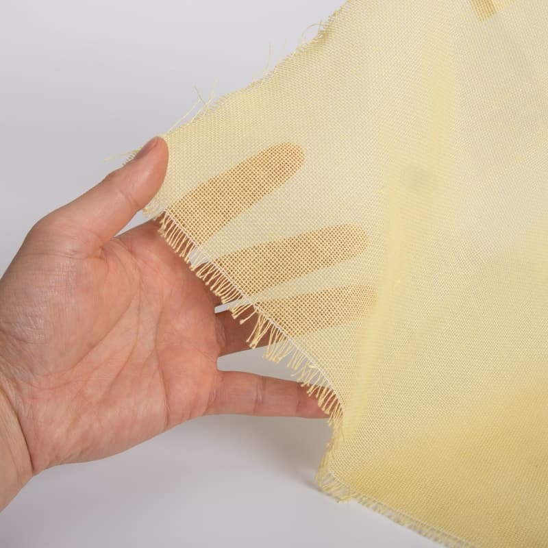 Tessuto ignifugo Begoodtex-03270 Tessuto a rete in aramide leggero e ignifugo per la produzione di indumenti di sicurezza | 130 g/m² | 100 cm | EN ISO 11612