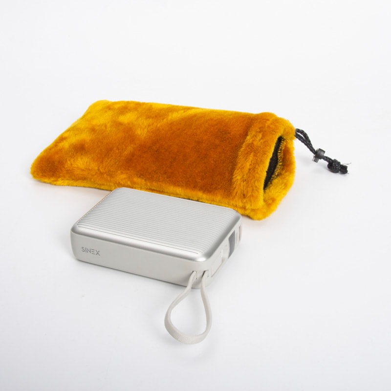 Tessuto ignifugo Begoodtex 07053 Borsa ignifuga in PAN ossidato e poliimmide per la conservazione di power bank e batterie al litio, con opzioni di fornitura all'ingrosso | EN ISO 14116