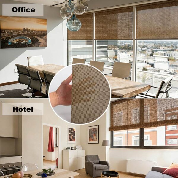 BG-237 Schwer entflammbarer Rollostoff 420 g/m² 300 cm NFPA 701 Technisches Textil