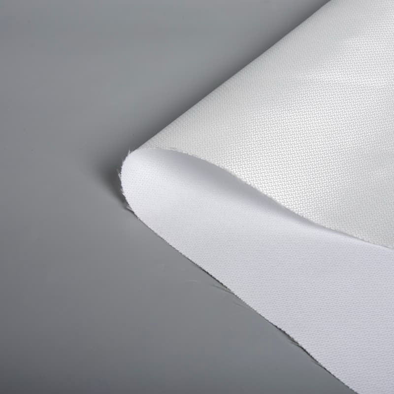 Begoodtex - Tissu ignifugé - 08663 Tissu en fibre de verre blanc ignifugé et résistant à la chaleur pour bâches d'équipements industriels | 255 g/m² | 100 cm | EN 13501-1 A2-s1, d0