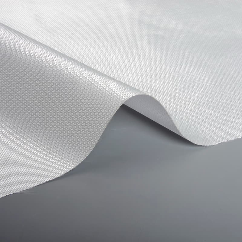 Begoodtex - Tissu ignifugé - 08665 Tissu en fibre de verre blanc ignifugé et résistant à la chaleur pour bâches d'équipements industriels | 255 g/m² | 100 cm | EN 13501-1 A2-s1, d0