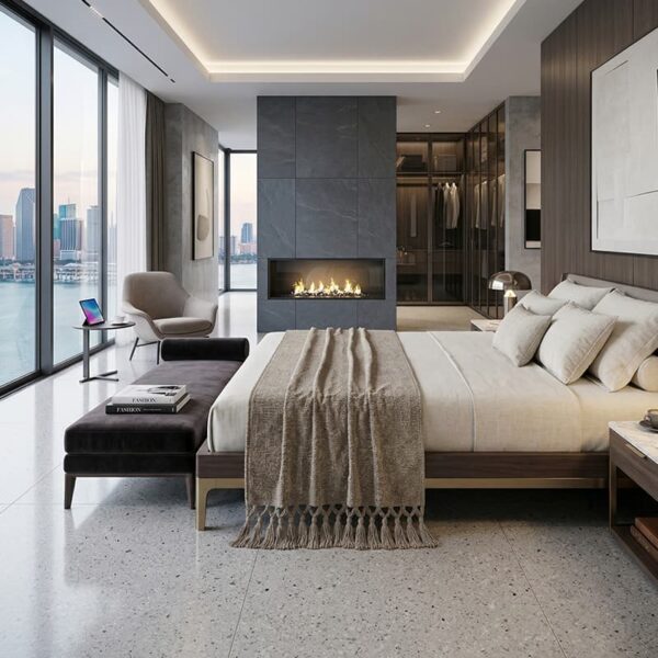 FR Chenille Bedloper 5 100% polyester vlamvertragende chenille bedloper voortel, NFPA 701, rechtstreeks van de fabriek