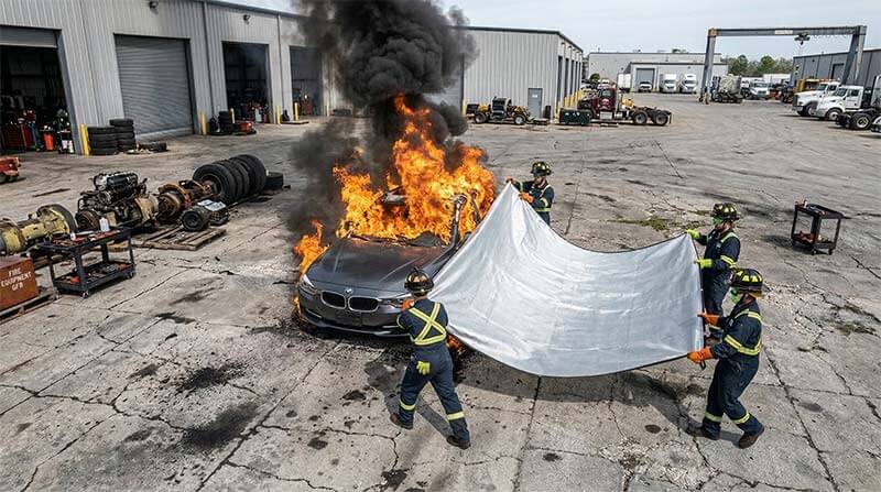Why Fiberglass Fire Blankets Are Essential for Workshops 5 Fiberglass Fire Blankets