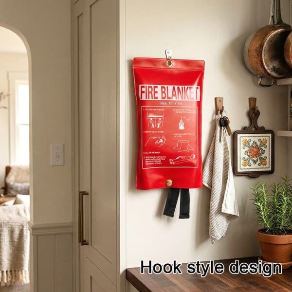 Feuerlöschdecke 6 Glasfaser-Feuerlöschdecke, Notfall-Sicherheitslöschmittel NFPA 701, Direkt vom Hersteller