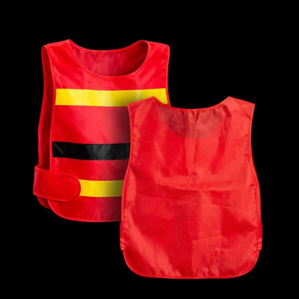 Colete robótico retardante de chamas 4 Colete de poliéster retardante de chamas para robôs e cosplay, cores personalizadas, em conformidade com a norma NFPA 701, direto da fábrica