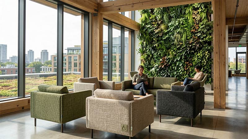 Der Aufstieg recycelter, flammhemmender Stoffe in der nachhaltigen Architektur 1 Recycelte, flammhemmende Stoffe