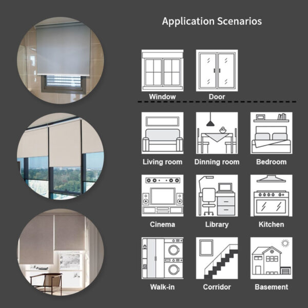 aad058cfeac51ede096b5a41bbaddab2 Schwer entflammbarer Rollostoff 420 g/m² 300 cm NFPA 701 Technisches Textil