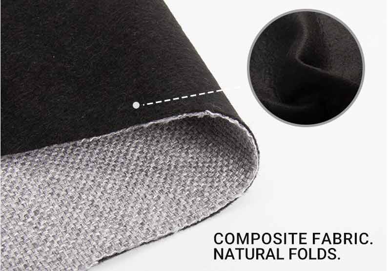 Flame Retardant Composite Faux Linen Velvet Fabric Sofa EN 1021-1/2 Factory Direct Price 4 BG 258 3