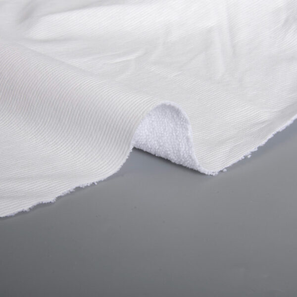 Tessuto ignifugo Begoodtex-09370 Tessuto per biancheria da letto in spugna di poliestere ignifuga intrinsecamente, 155 g/m²