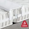 Flame Retardant Bed Bridge 1 Flame Retardant Bed Bridge Gap Filler, 2-in-1 Twin to King Bed Converter Kit, Non-Slip Mattress Connector