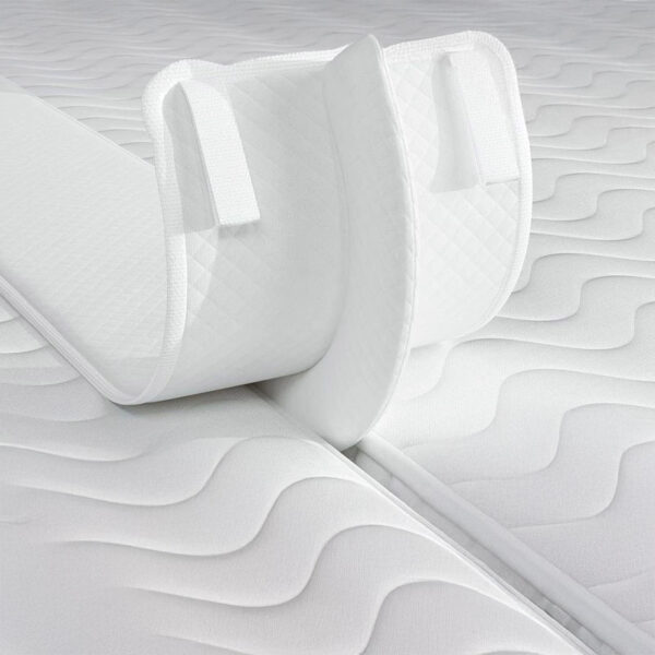 Flame-Retardant-Bed-Bridge-2 Flame Retardant Bed Bridge Gap Filler, 2-in-1 Twin to King Bed Converter Kit, Non-Slip Mattress Connector