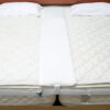 Flame Retardant Bed Bridge 4 Flame Retardant Bed Bridge Gap Filler, 2-in-1 Twin to King Bed Converter Kit, Non-Slip Mattress Connector