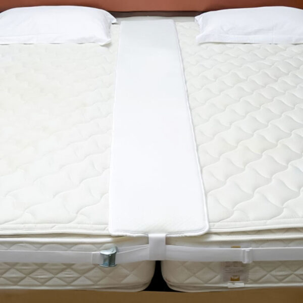 Flame Retardant Bed Bridge 4 Flame Retardant Bed Bridge Gap Filler, 2-in-1 Twin to King Bed Converter Kit, Non-Slip Mattress Connector