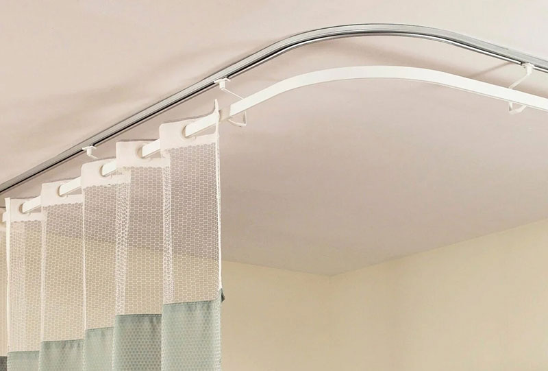 ¿Qué son las cortinas cubiculares? Soluciones de cortinas para hospitales que garantizan privacidad y seguridad 7 riel para cortinas cubiculares