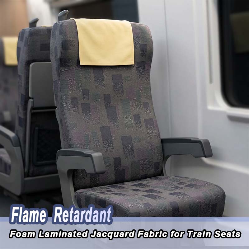 Tessuto jacquard laminato in schiuma ignifuga per sedili di treni BS 5852-Crib 5 Prezzo di fabbrica diretto 2 画板1