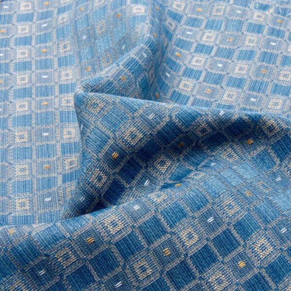 Tecido retardante de chamas Begoodtex-09431 Tecido de poliéster jacquard retardante de chamas NFPA 701 - Cortinas de privacidade médicas sob medida