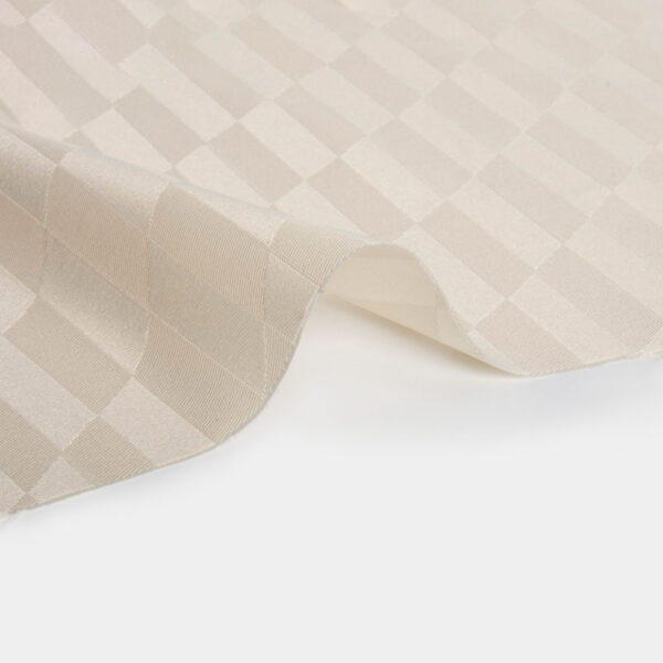 Tecido retardante de chamas Begoodtex-09650 Tecido Jacquard Losango com Retardo de Chamas Intrínseco, em Conformidade com a NFPA 701, Direto da Fábrica - Projetos de Divisórias com Foco em Higiene