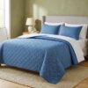 Begoodtex - Tissu ignifugé (6) Couvre-lit matelassé ignifugé, tailles Twin, Queen et King, fabricant sous contrat certifié BS 7175