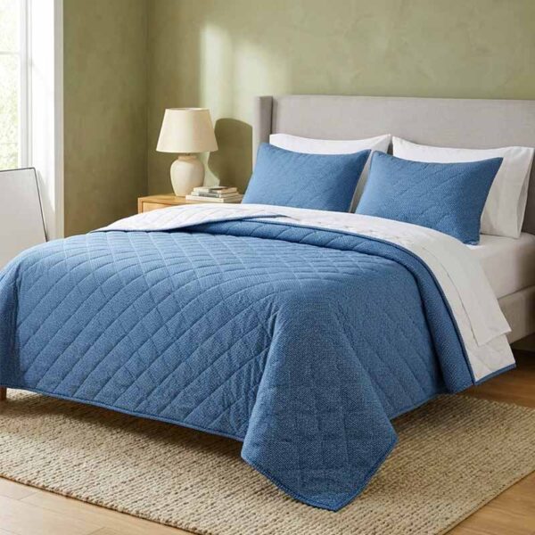 Begoodtex - Tissu ignifugé (6) Couvre-lit matelassé ignifugé, tailles Twin, Queen et King, fabricant sous contrat certifié BS 7175