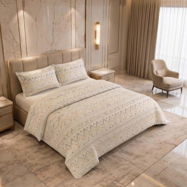 طقم مفروشات بوهيمي 1 (3) طقم مفروشات من البوليستر المقاوم للهب، حاصل على شهادة OEKO-TEX Standard 100، بيع بالجملة مباشرة من المصنع - أقمشة نوم فائقة النعومة