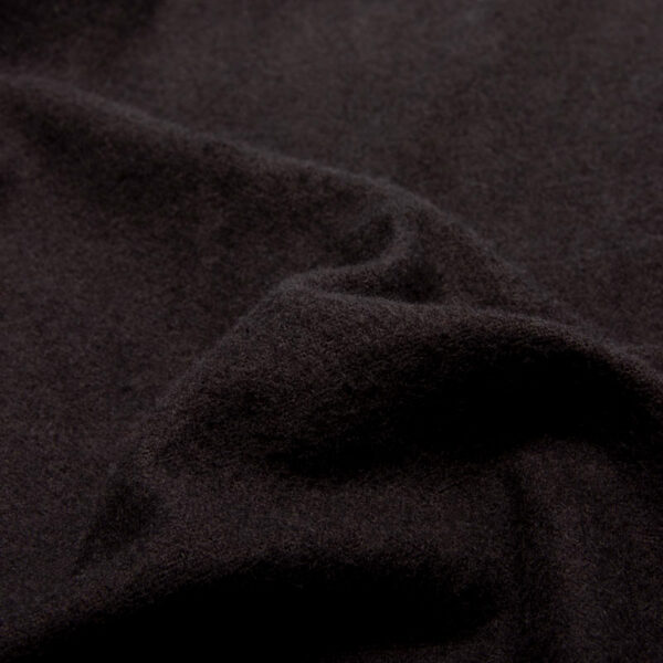 DSC_3501 Flame Retardant Black Cotton Flannel Fabric 300g/m² OEKO-TEX 100 Factory Wholesale——Soft Touch, Safe Protection.
