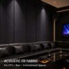 PREMIUM ACOUSTIC FABRIC FOR KTVBAR (2) Flame Retardant Acoustic Fabric 350 g/m² GB/T 20286 B1 Bulk Supply