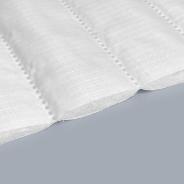 PREMIUM-THERMAL-TENT-LINER (2) Flame Retardant Thermal Tent Liner Fabric NFPA 701 Certified Bulk Order Supplier-Eco-Friendly Material Choice