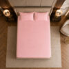 Sheet and pillowcase 5 (3) Inherent Flame Retardant Sheet Pillowcase Set NFPA 701 Compliant Hotel Bedding Wholesale Supply
