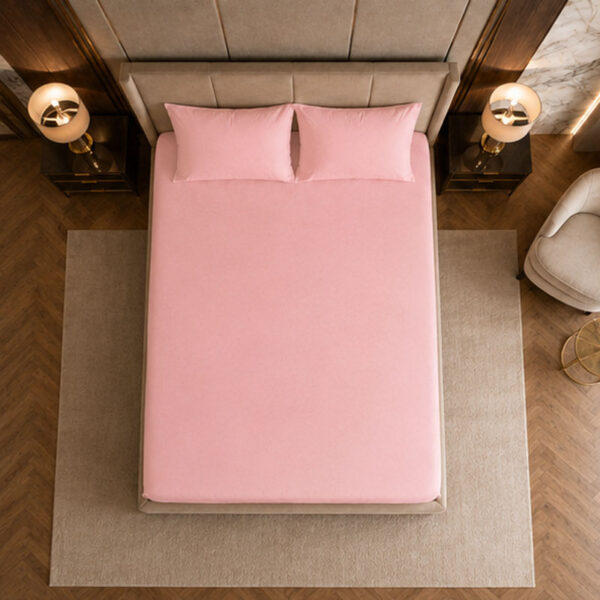 Sheet and pillowcase 5 (3) Inherent Flame Retardant Sheet Pillowcase Set NFPA 701 Compliant Hotel Bedding Wholesale Supply
