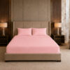 Sheet and pillowcase 5 (4) Inherent Flame Retardant Sheet Pillowcase Set NFPA 701 Compliant Hotel Bedding Wholesale Supply
