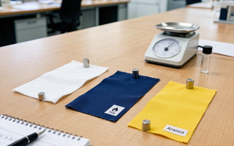 Flame Retardant Fabrics in the Silver Economy: Protecting an Aging Population 2 Comparing FR Fabric Types in Lab