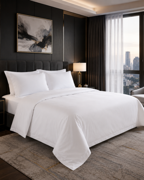 Inherent Flame Retardant Peach Skin Bedding Set (1) Inherent Flame Retardant Peach Skin Bedding Set NFPA 701 Compliant Wholesale Provider