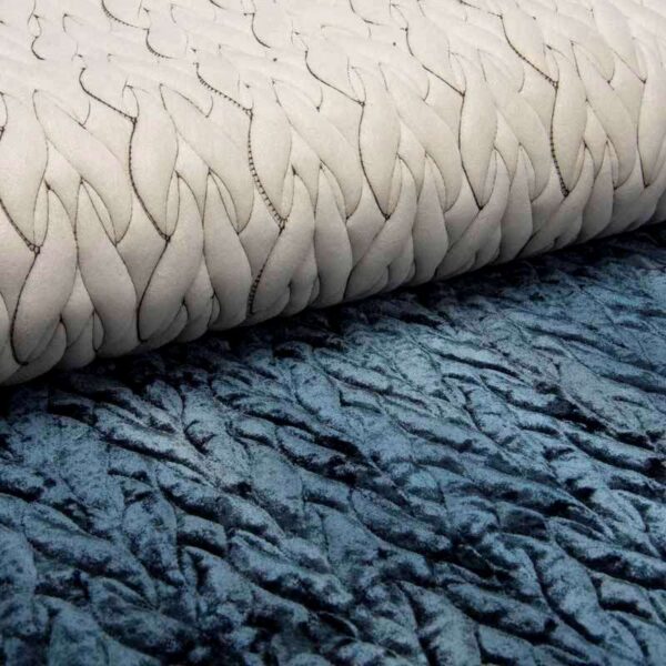 Begoodtex - Tissus ignifugés - 26-07-10-10688 Tissu d'ameublement matelassé pour canapé, matelas et assise, ignifugé, testé sur 1 cm, support OEM en vrac