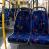 Flame Retardant Polyester Seat Upholstery Fabric (1) Flame Retardant Transit Bus Seat Fabric 600 g/m² FMVSS 302 Testing Support Bulk OEM