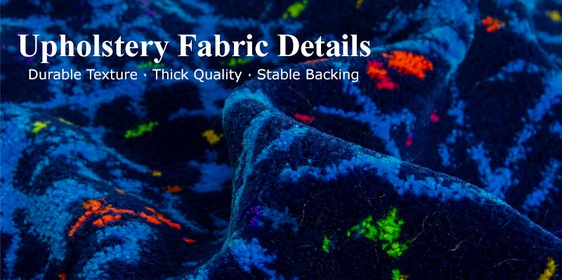 Tissu ignifugé pour sièges de théâtre 600 g/m² - Testé selon la norme BS 5852 - Support OEM en vrac 3 Tissu polyester ignifugé 4 3