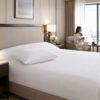 Weißes, daunendichtes Hotelkissentel Baumwolle (1) Weißes, daunendichtes Hotelkissen austel , 1100 g, OEKO-TEX®-zertifiziert, Großhandel