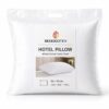 Weißes Baumwollkissentel Weißes, daunendichtes Hotelkissen austel , 1100 g, OEKO-TEX®-zertifiziert, Großhandel