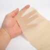 begoodtex-flame-retardant-sheer-fabric-bg-326-03 sheer curtain fabric light beige flame retardant open weave fabric for hotel drapery