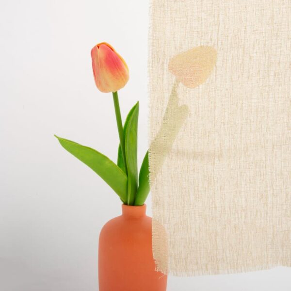 begoodtex-flame-retardant-sheer-fabric-bg-326-04 sheer curtain fabric light beige flame retardant open weave fabric for hotel drapery