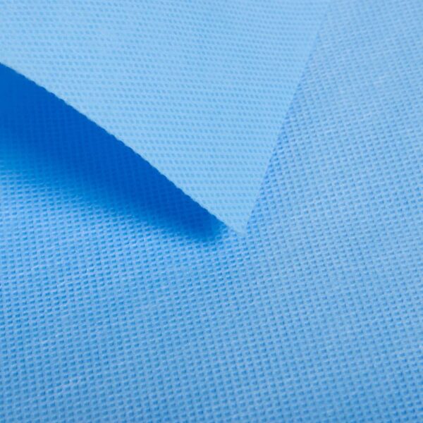 Begoodtex-Vlamvertragende-Stoffen-26-08-24-10974 Antibacteriële medische gordijnstof, blauw, geschikt voor PET-kliniekcabines, 135 g/m²