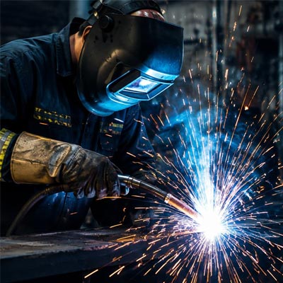 難燃性繊維ソリューション 8 工業用作業服、溶接、高温環境下向けの難燃性・耐火性保護生地ソリューション