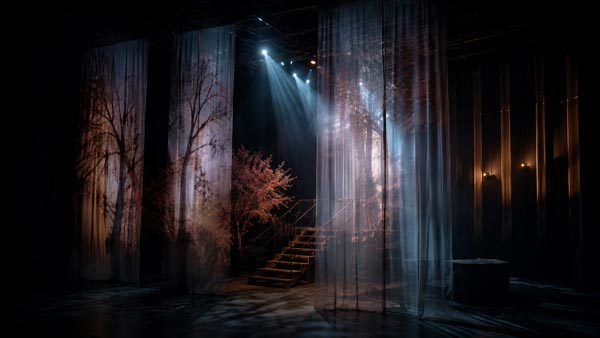 Soluciones de tejidos ignífugos para escenarios y teatros 4 Aplicación de gasas y telas de teatro